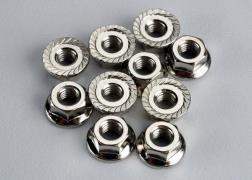 Nuts, 4mm flanged - Xtreme RC