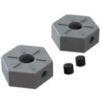 Wheel Hex Metal 14mm (2): BLX 3S - Xtreme RC