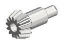 Bevel Pinion 13T - Steel - 1 pc: Dementor, Kronos, Python, Shogun