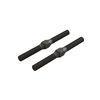 AR330542 Steel Turnbuckle M4x48mm Black (2) - Xtreme RC