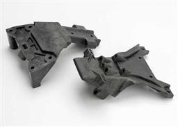 Bulkheads, front (upper & lower) - Xtreme RC