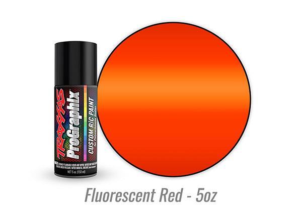 Spray paint, fluorescent red (5oz) - Xtreme RC