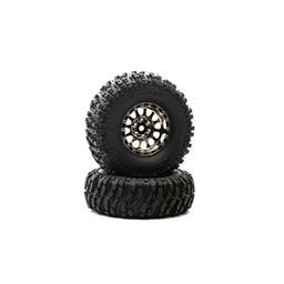 Class 1 Ascend CR C3 1.9" Blk/Chr (2) - Xtreme RC