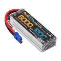 3s 11.4V 6000mah 120c Graphene + HV Lipo Battery w EC5 Plug