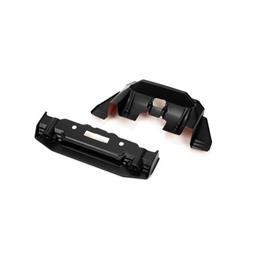 1/7 Painted Splitter And Diffuser, Black and Orange: FELONY 6S BLX - Xtreme RC