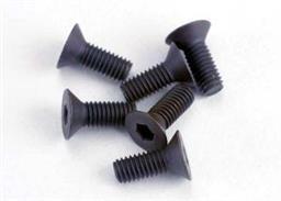 Screws, 3x8mm countersunk machine - Xtreme RC