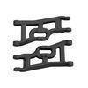 Front A-arms (2) Offset-Compensating, Black; Slash - Xtreme RC