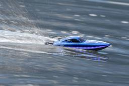 LightWave Electric Micro RTR Boat; Blue - Xtreme RC