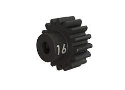 Gear, 16-T pinion (32-p), heavy duty (machined, hardened steel)/ set screw - Xtreme RC