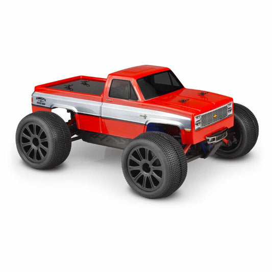 1982 GMC K10 Traxxas 1/16th E-Revo Clear body