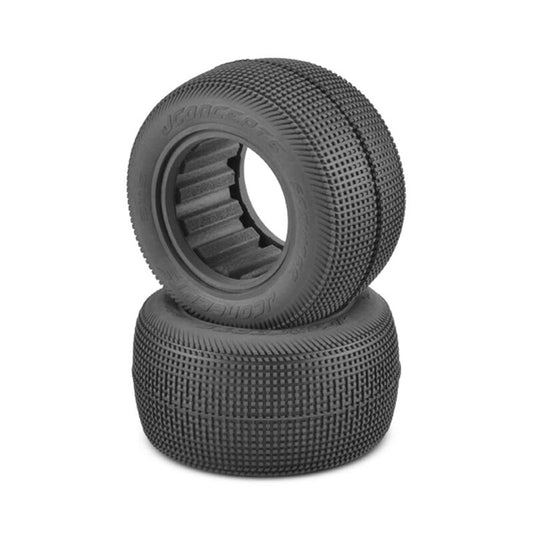 1/8 Sprinter 2.2” Truggy Tires and Inserts, Green Compound (2)