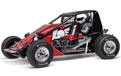 22S Sprint, RTR with Battery and Charger, Red: 1/10 2WD - Xtreme RC