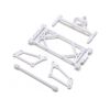 Front Wing Mount Set, White: 22S Sprint - Xtreme RC