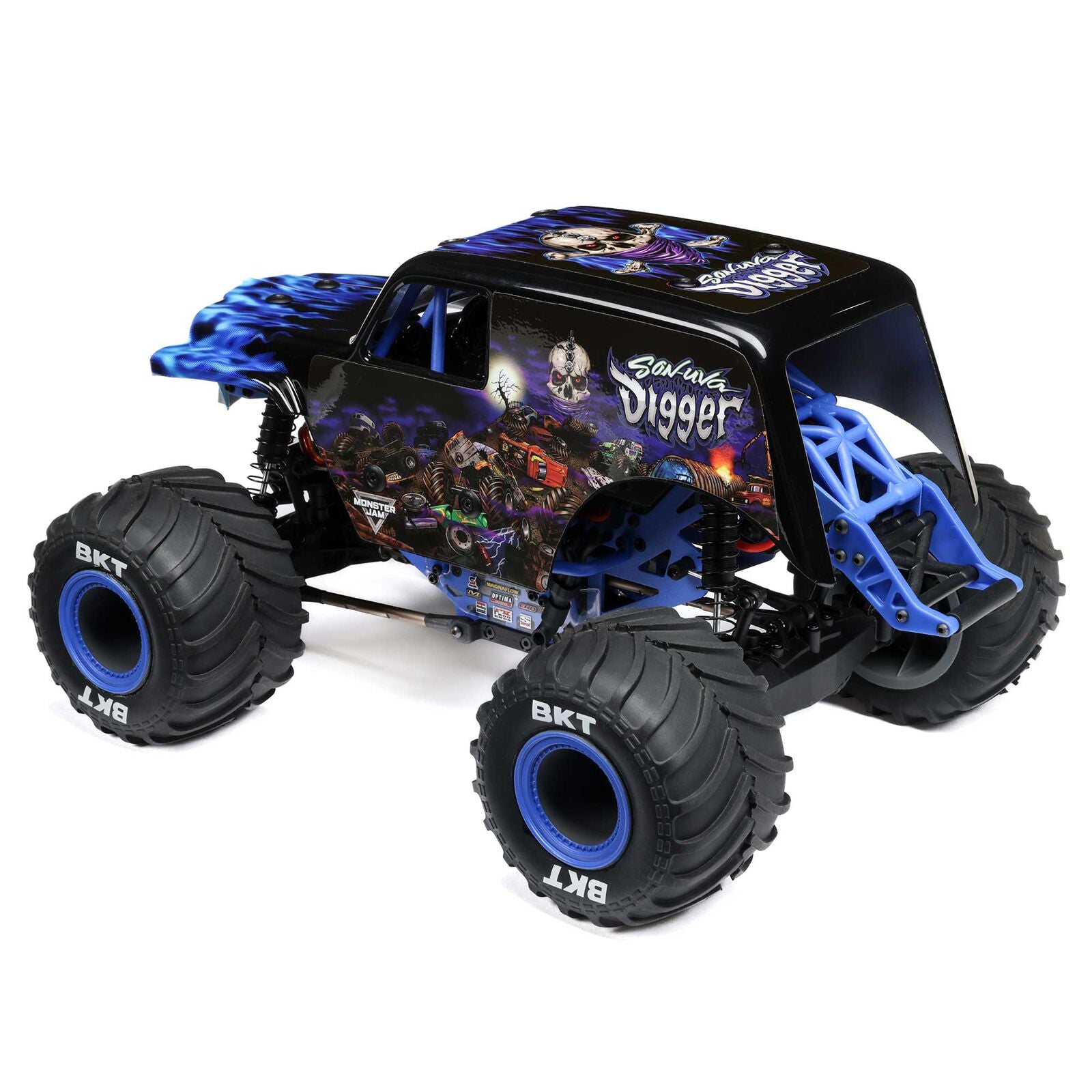 1/18 Mini LMT 4WD Son Uva Digger Monster Truck Brushed RTR - Xtreme RC