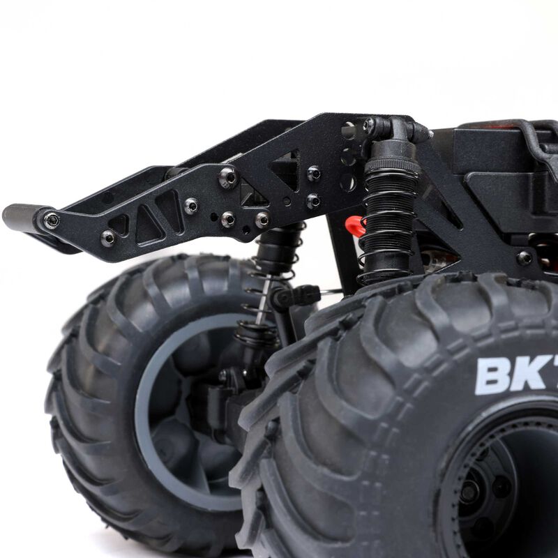 1/18 Mini LMT Megalodon 2S 4X4 RTR Brushed Monster Truck (Battery & Charger Included), Blue - Xtreme RC