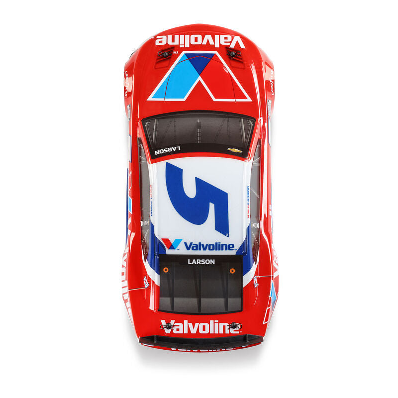 1/12 NASCAR RC Racecar Kyle Larson No. 5 2025 Valvoline Chevrolet Camaro ZL1 2S AWD RTR Brushed On-Road (Battery & Charger Included), Red - Xtreme RC