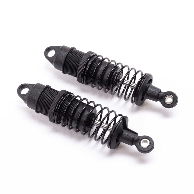 Front Shock Set, 44.5mm, Assembled: Mini Drag - Xtreme RC