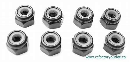 M4 Locknut 8P - Xtreme RC