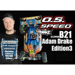 1CJ01 O.S. SPEED B21 ADAM DRAKE 3 COMBO SET - Xtreme RC