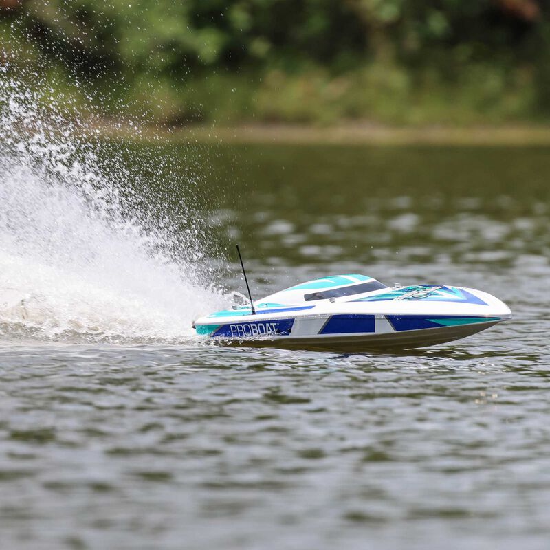 Sonicwake V2 36" Self-Righting, BL, White: RTR - Xtreme RC