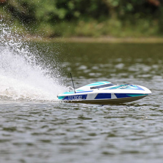 Sonicwake V2 36" Self-Righting, BL, White: RTR - Xtreme RC