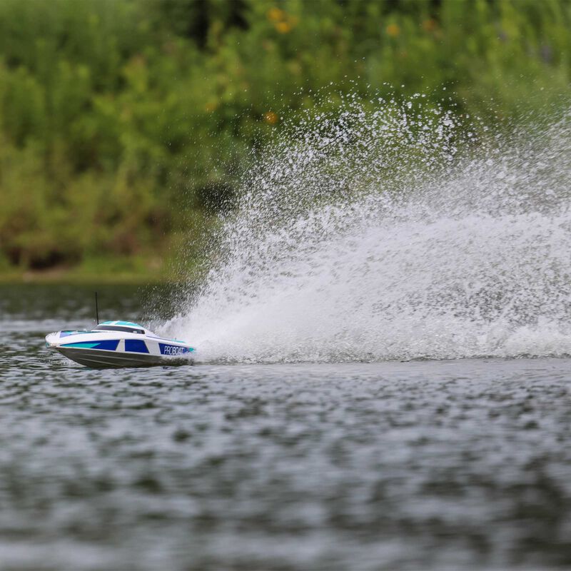 Sonicwake V2 36" Self-Righting, BL, White: RTR - Xtreme RC