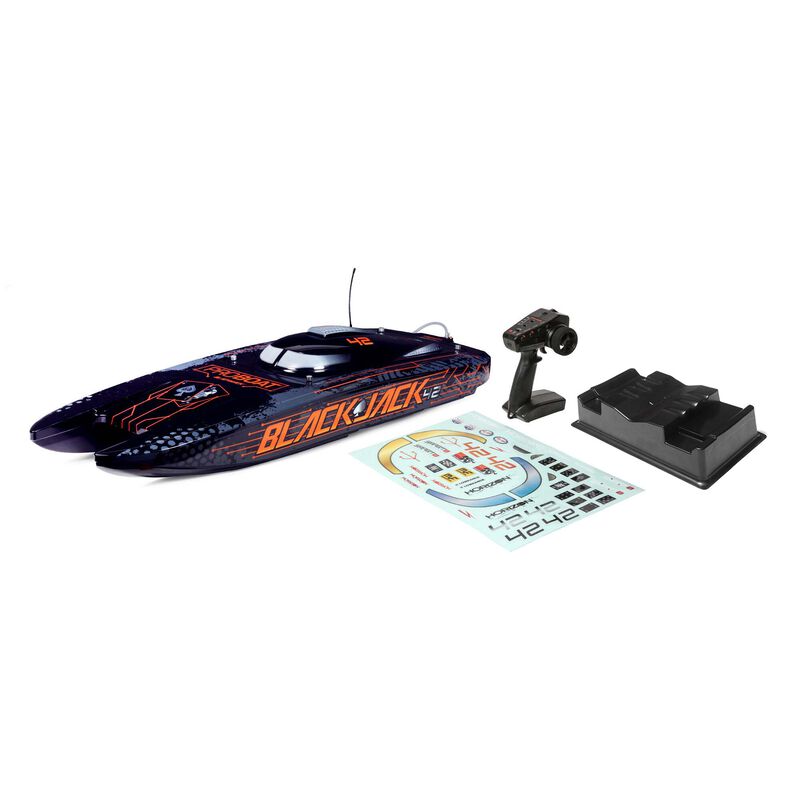 Blackjack 42-inch Brushless 8S Cat,BLK/ORG:RTR - Xtreme RC
