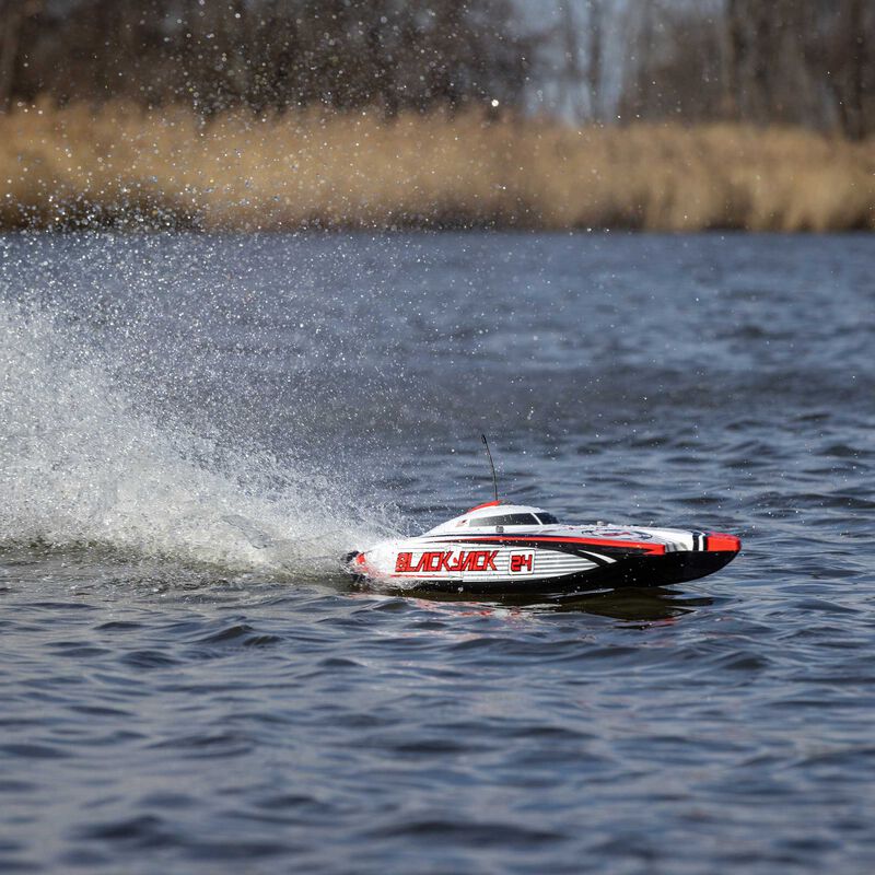 Blackjack 24" V2 Catamaran Brushless, Vegas Offshore: RTR - Xtreme RC