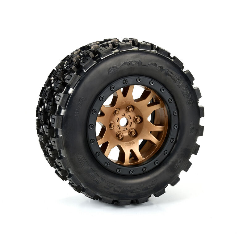 Limited Edition Badlands MX43 Pro-Loc F/R Mounted 24mm Bronze/Black Impulse (2) for X-Maxx