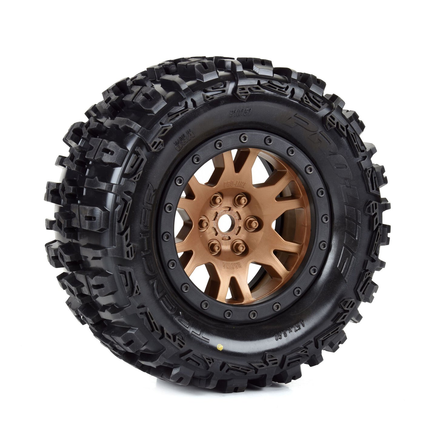 Limited Edition Trencher Pro-Loc F/R Mounted 24mm Bronze/Black Impulse (2) for X-Maxx
