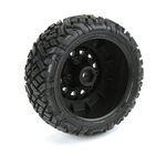 Icon SC 2.2"/3.0" M2 Tires MTD Black Whls SC F/R - Xtreme RC