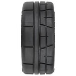 Menace HP BELTED Speed Run 1:8 Tires Mounted on Mach 10 Black 17mm Wheels (2) for Front or Rear - Xtreme RC