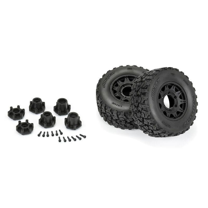 Jaeger HP BELTED F/R 2.8" MT Tires MTD 12mm/14mm Raid (2) DIRECTIONAL - Xtreme RC