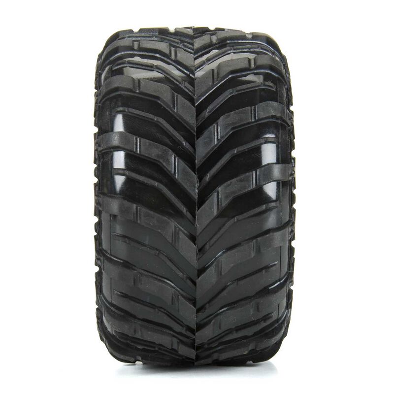 Dreadnaught Mounted Black Wheel F/R (4) for Arrma Gorgon/Quake Grom - Xtreme RC