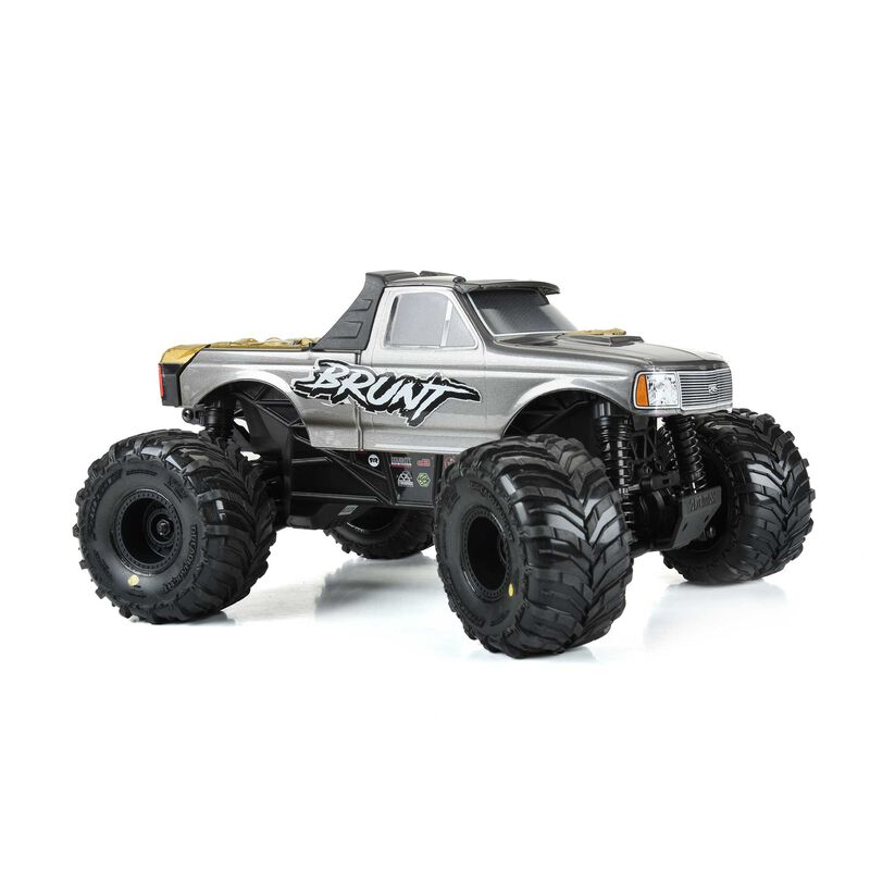 Dreadnaught Mounted Black Wheel F/R (4) for Arrma Gorgon/Quake Grom - Xtreme RC