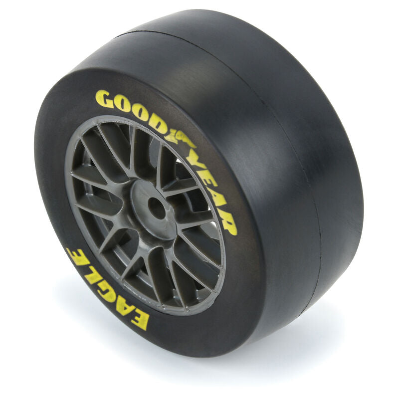 Goodyear Eagle Soft Tire F/R MTD Grey for Losi NASCAR Race Car (4) - Xtreme RC