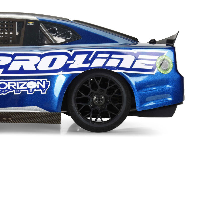 Fifty6 Foam Tire Mounted on Circuit Black Wheel 8mm Hex (4) - Xtreme RC