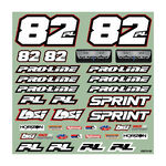 1/10 Sprint Car Light Weight Clear Body Panel Kit: Losi Sprint Car - Xtreme RC