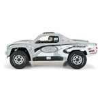Pre-Cut 2019 Chevy Silverado Trophy Truck Tough-Color Gray Body for Arrma Mojave Grom - Xtreme RC