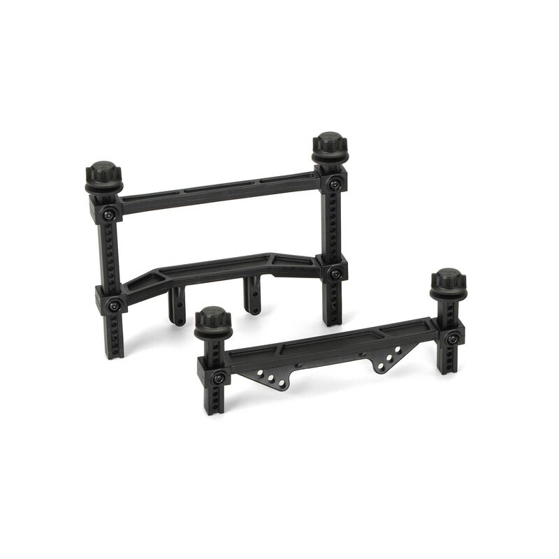 Extended Fr/Re Body Mounts Slash 2WD