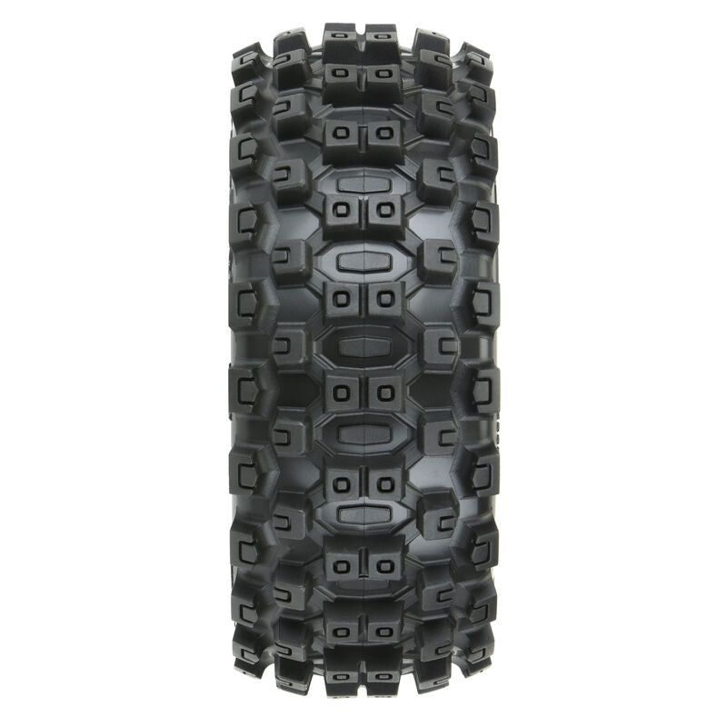 Badlands MX M2 1/8 MTD Mach 10 Black Wheels F/R - Xtreme RC