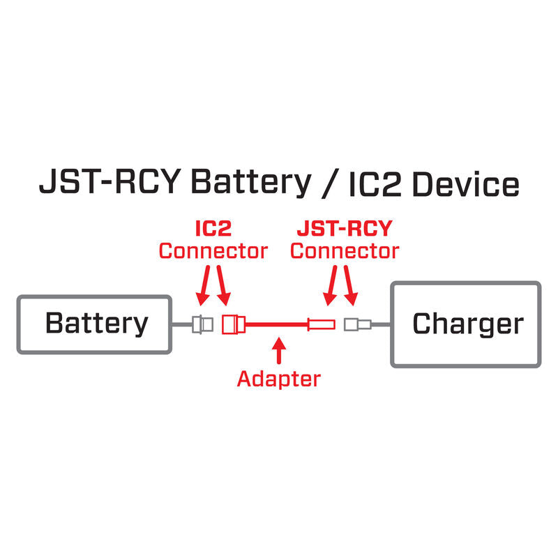 Adapter: IC2 Device / JST - RCY Battery - Xtreme RC
