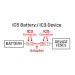 Adapter: IC5 Battery / IC3 Device - Xtreme RC