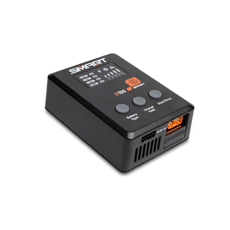 Smart G2 Powerstage Bundle: 810mAh 2S 50C LiPo Battery (IC2), S100 Charger, 65W Power Block, Adapter - Xtreme RC