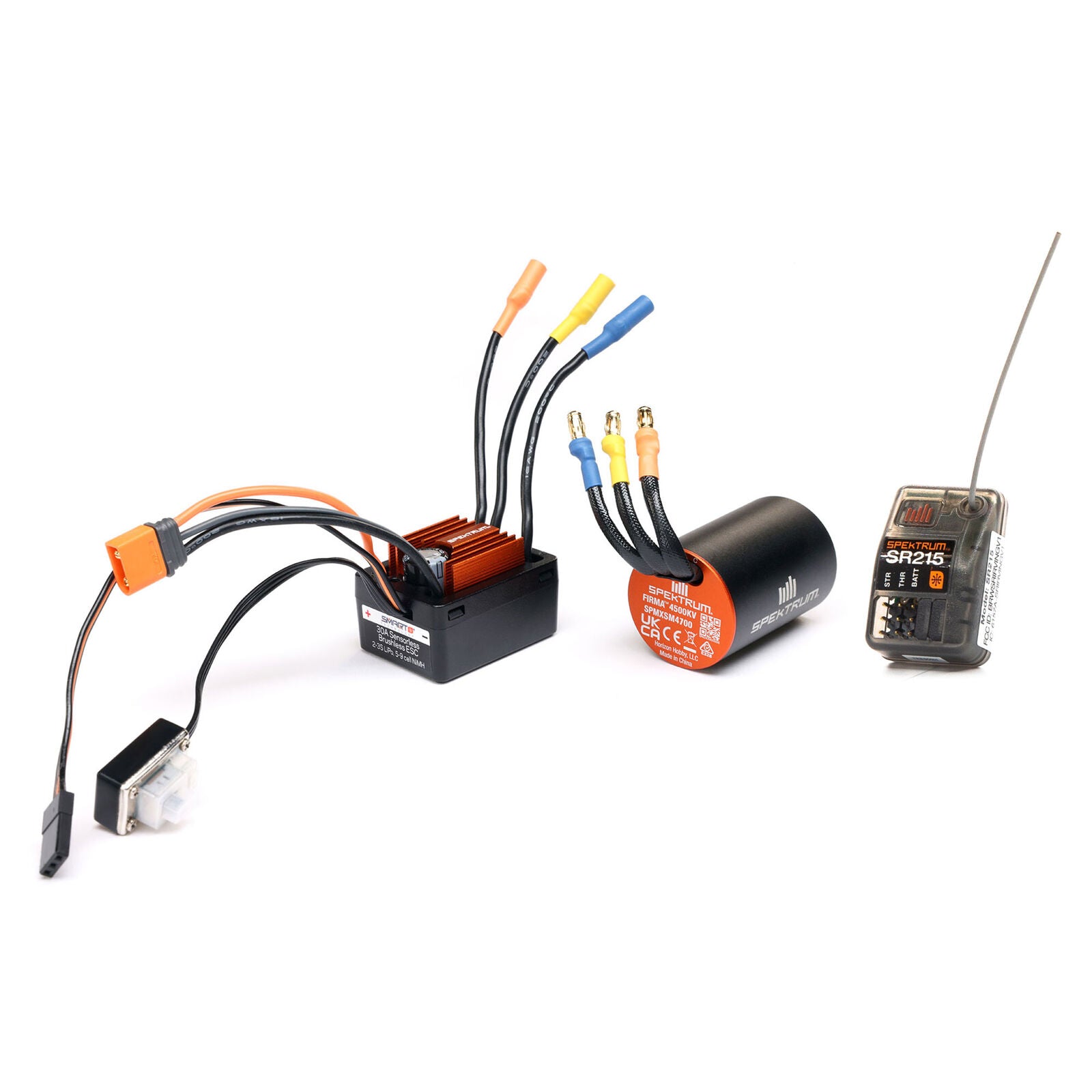 Smart BL ESC / Motor / RX Combo: 1/12 Losi NASCAR AWD RC Racecar - Xtreme RC
