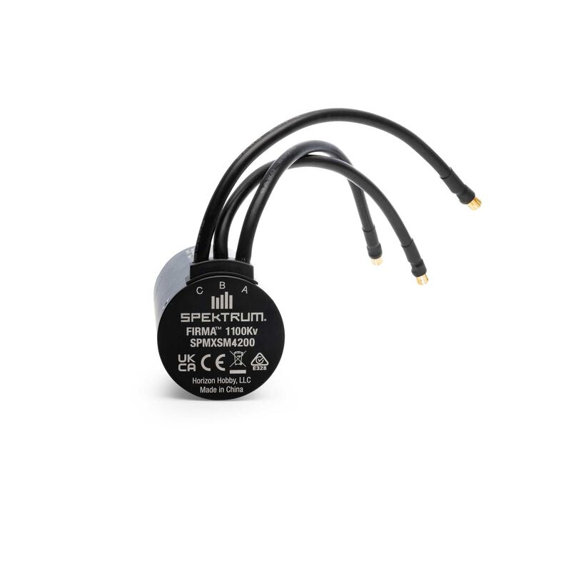 Firma 5687 1100KV 4-Pole Brushless Motor: 8mm - Xtreme RC