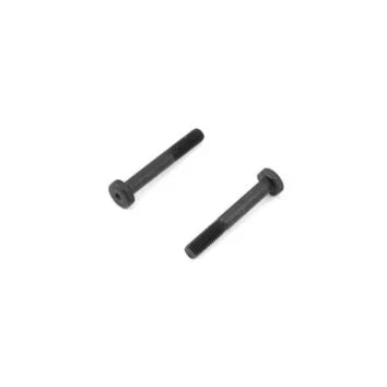 Steering Link Screws (black, steel, 2pcs) - Xtreme RC