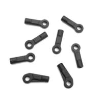 Rod Ends (hard, 6.8mm, M4 thread, SCT/SL, 8pcs) - Xtreme RC