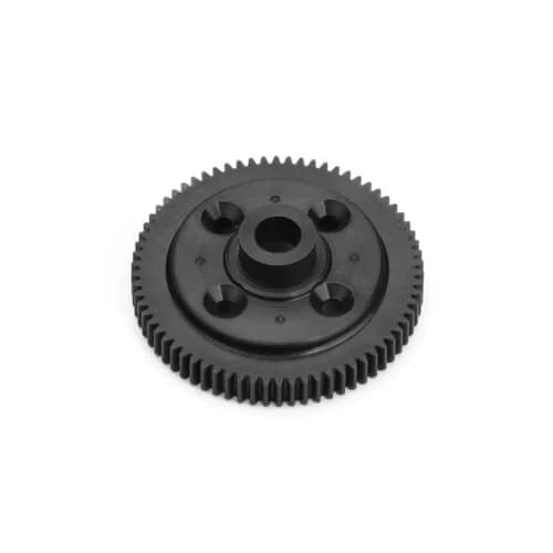 Spur Gear 70T 48P Composite Black: EB410 - Xtreme RC