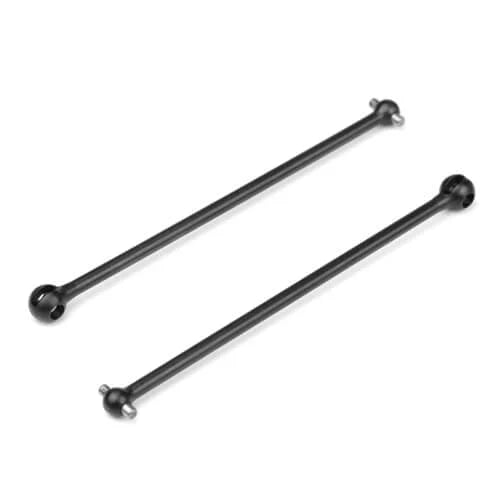 Driveshaft (f/r, hardened steel, 2pcs): ET410 - Xtreme RC